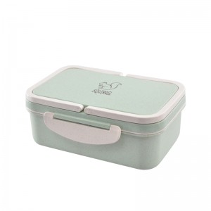 Läcktät med 3 bäddar BPA-fria Bento Lunchbehållare för barn